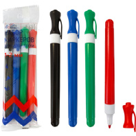 Набор маркеров для белой доски 2,0мм 4цв. Набор маркеров для белой доски 2,0мм 4цв.