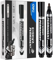 Маркер перманентный  2,5мм, черный