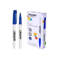 Маркер перманентный 1,5мм пулевидн., синий