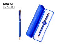 Ручка с пов.мех. в футляре "Bello BL" шарик.,1,0мм, металл., синие чернила Ручка с пов.мех. в футляре "Bello BL" шарик.,1,0мм, металл., синие чернила