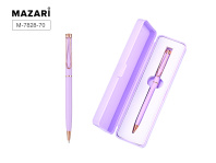 Ручка с пов.мех. в футляре "Bello PU" шарик.,1,0мм, металл., синие чернила Ручка с пов.мех. в футляре "Bello PU" шарик.,1,0мм, металл., синие чернила