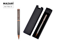 Ручка с пов.мех. в футляре "Effu GB" шарик.,0,7мм, металл., синие чернила Ручка с пов.мех. в футляре "Effu GB" шарик.,0,7мм, металл., синие чернила