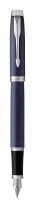 Parker IM Core Перьевая ручка F321 Matte Blue CT F сталь нержавеющая Parker IM Core Перьевая ручка F321 Matte Blue CT F сталь нержавеющая