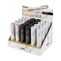 Ручка шар. BV "DreamWrite. Carrara" синяя,  0,7мм, 3 вида