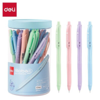 Ручка шар. Deli  автомат "ROBALL" синяя, 0,7мм, мягк.грип