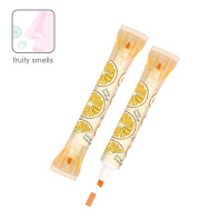 Текстовыделитель "BV. Tutti Frutti" 1-5мм, оранжевый, ароматизированный**