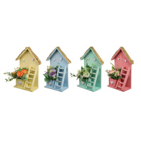 Цветы декоративные 16*30см,  кашпо