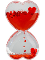 Часы-антистресс "Сердца" 13см