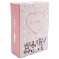 Фотоальбом 100 фото 10*15см Baby pink