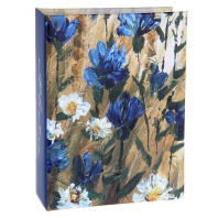 Фотоальбом 100 фото 10*15см Васильки, ромашки