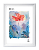 Фоторамка дерево 15*21см. 1507 (Белая)