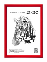 Фоторамка пластик 21*30 514 (Красная)