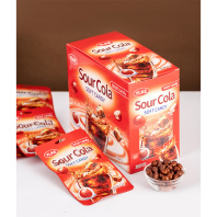Леденцы кислые мягкие Cola Soft Candy 12 г. ,/уп.30 шт./, кола