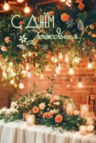 Открытка А5 "С Днем рождения!" Открытка А5 "С Днем рождения!"