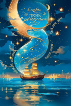 Открытка А5 "В особый День рождения"