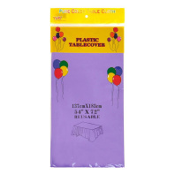 Скатерть п/э 137*183см сиреневая