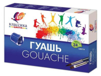 Гуашь 24цв по 20мл "Классика" карт упак ЛУЧ 28С 1681-08|ДЖ|28С 1681-08 Гуашь 24цв по 20мл "Классика" карт упак ЛУЧ 28С 1681-08|ДЖ|28С 1681-08