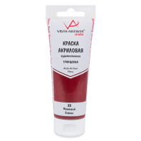 Краска акрил. "VISTA-ARTISTA" Studio 75мл глянец Малиновый