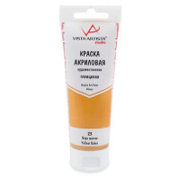 Краска акрил. "VISTA-ARTISTA" Studio 75мл глянец Охра желтая