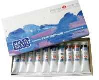 Набор красок темперных худож. "Мастер класс"  10цв*46 мл