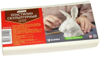 Пластилин скульптурный 500гр. мягкий, белый