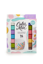 Набор пластики "Артефакт. Color Mix" 14цв., 280гр. пастель Набор пластики "Артефакт. Color Mix" 14цв., 280гр. пастель