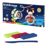 Пластилин 24цв 432гр. Erich Krause Kids Space Animals со стеком