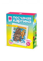 Аппликация из песка А4 "Удачная охота"