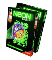 Аппликация из песка НЕОН "Загадочный фонарь"