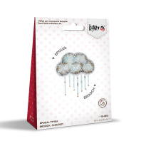 Набор  для вышивания "Брошь. Тучка" 5,5*6,5 см