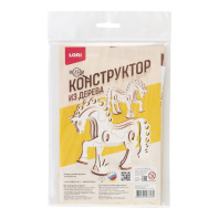 Изготовление модели из дерева "Лошадь"