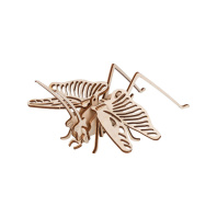 Изготовление модели из дерева "Саранча" 9*5см