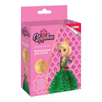 Выращивание кристаллов Царевны. "Царевна Василиса" зеленый