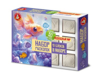 Набор археолога. Раскопки "Подводный мир" 12 блоков (12 рыбок, 38 морских обитателей) 6+