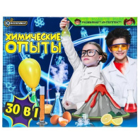 Набор для опытов 30 в 1 "IQ Эксперимент" химия