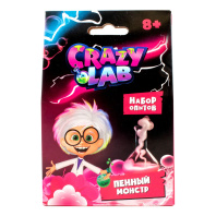 Набор для опытов Crazy Lab "Пенный монстр"