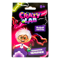 Набор для опытов Crazy Lab "Полимерные червячки"