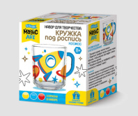 Кружка под роспись "Космос" 8+