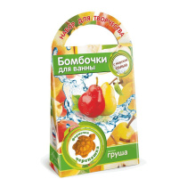 Набор для создания бомбочек для ванн "Груша" 8+
