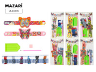 Набор для изготовления украшений "Браслет с выкладкой стразами" 2 шт.