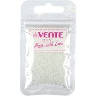 Бисер круглый "deVENTE. Frosted"  2 мм, 10гр, стекло, полупрозр., белый