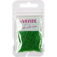 Бисер круглый "deVENTE. Frosted"  2 мм, 10гр, стекло, полупрозр., зеленый