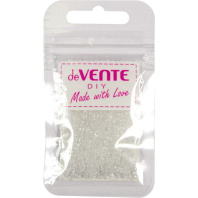 Бисер круглый "deVENTE. Glass"  2 мм, 10гр, стекло, прозрачн., белый