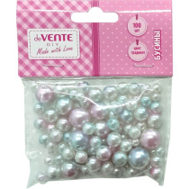 Бусины пласт. "deVENTE. Sunshine" ледяной рассвет  ассорти от 6 до14мм 100 шт.