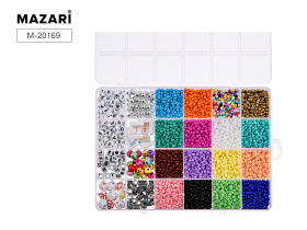 Набор бусин и бисера для творчества 16