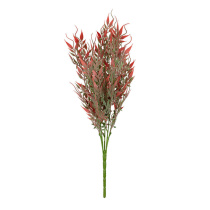 Декоративные элементы "Ветка" красная 50см, пластик