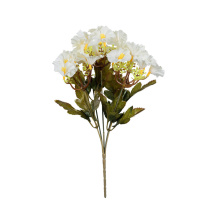 Декоративные элементы "Цветы" белый, 29см