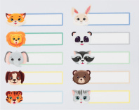 Термотрансфер "Gamma"  Термобирки "10 животных" 10*8см