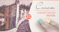 Пастель сухая Сонет 12цв. худ.