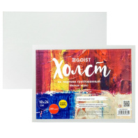 Холст на картоне 18*24 см "Egoist" 100% хлопок, 280 г/м2, мелкое зерно